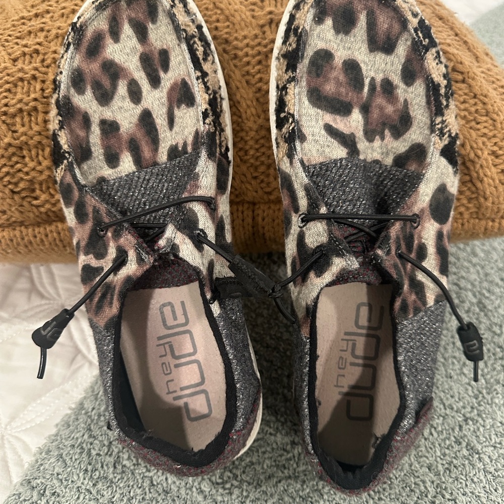Hey Dude Wild Patterned Slip-Ons